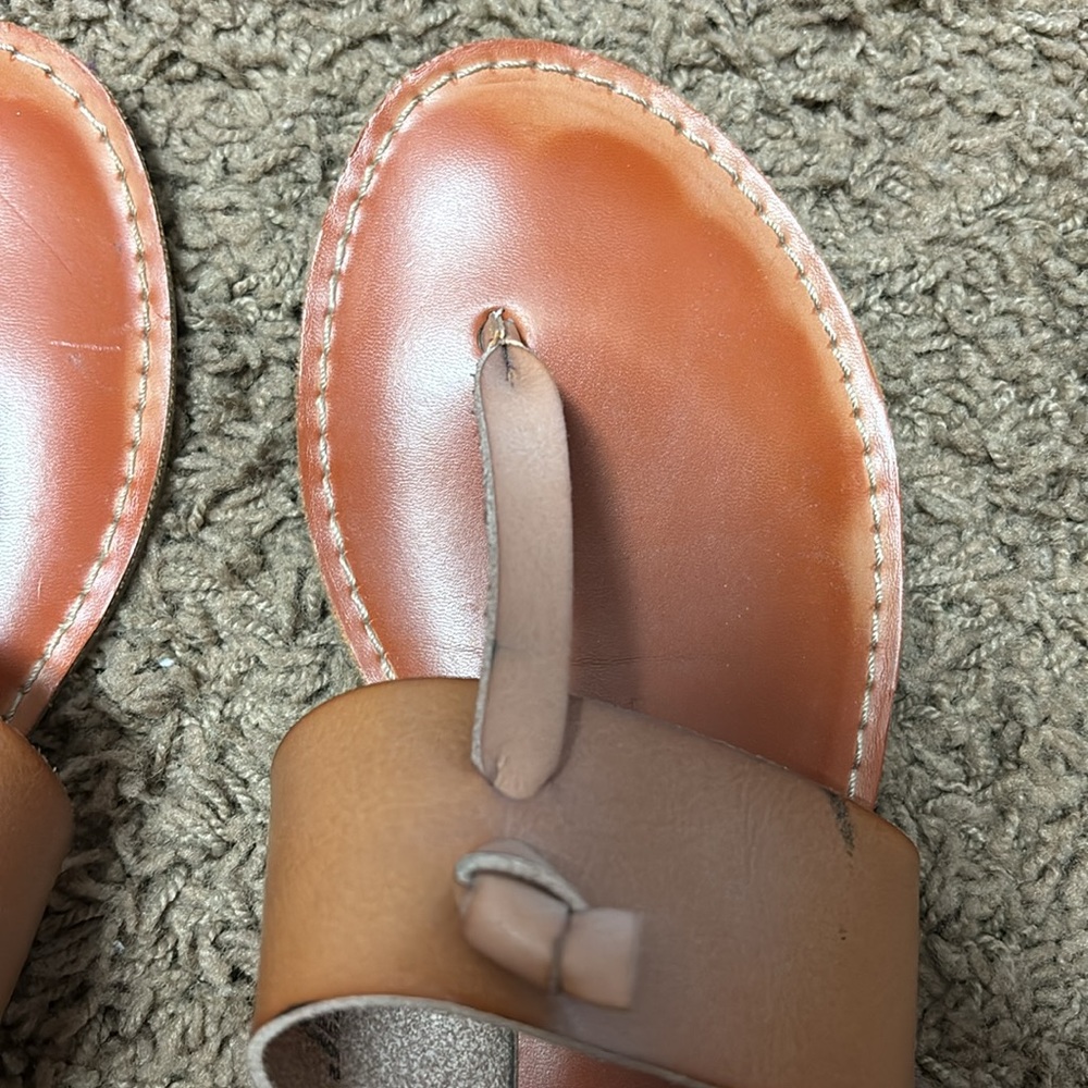 Nine West Tan sandals - Picture 4 of 5